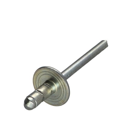 1 x Rivet Steel/ steel Large Head 4.8X10 Multigrip