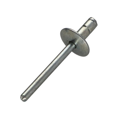 1 x Rivet Steel/ steel Large Head 4.8X10 Multigrip