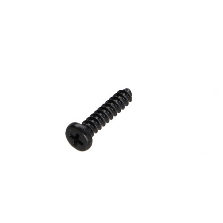 1 x Self Tapping Screw Linch Pin Plastic Pan Head Phillips 0 1.4X3 Black Zinc Plated micro screw