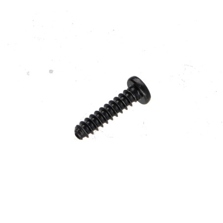 1 x Self Tapping Screw Linch Pin Plastic Pan Head Phillips 0 2.3X6 Black Zinc Plated micro screw
