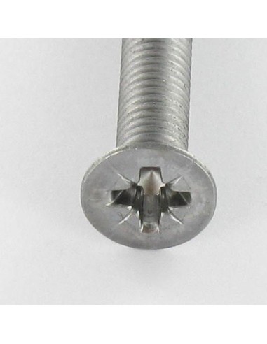 1 x Machine Screw Countersunk Head Pozi PZ2...