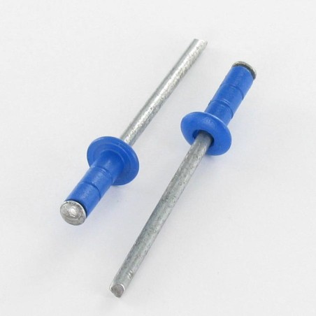 1 x Multigrip blind rivets Aluminum Steel Rod TRS 4X12 RAL5017