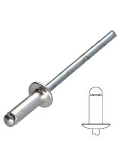 Blind rivets Aluminium Stahlgewinde 4.8X25 Standard round...
