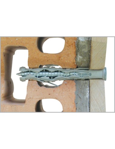 1 x Hammer Plug Long Nylon 10X100 + Screw...