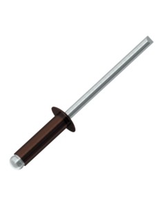 Blind rivets Aluminium Stahlgewinde 4X10 Standard round...