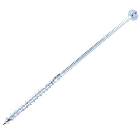 1 x Chipboard Screw Disc Head Screw T40 8X340 Zinc Plated