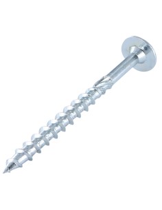 Chipboard Screw Disc Head Screw T40 8X140 Zinc Plated 2