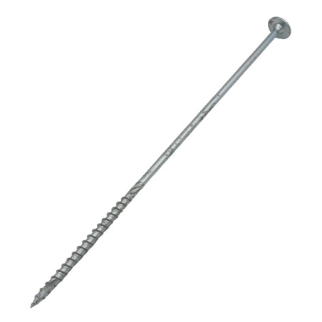 1 x Chipboard Screw Disc Head Screw T40 8X300 Rust Zinc Plated