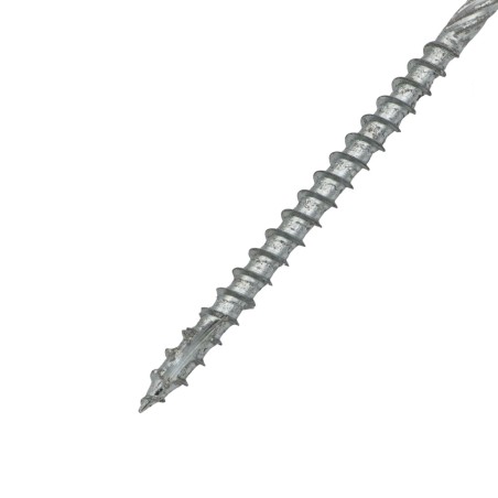 1 x Chipboard Screw Disc Head Screw T40 8X300 Rust Zinc Plated