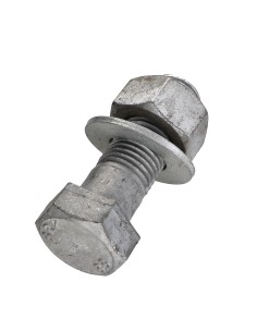 Bolt With Nut Hexagonal Head M22X70+RD. M22X45X3X M Class...