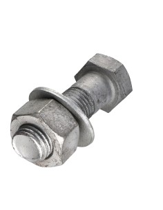 Bolt With Nut Hexagonal Head M22X70+RD. M22X45X3X M Class... 2