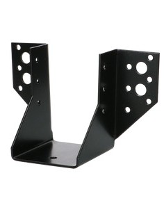 Joist hanger U-shaped to Wings External 63X98 Black Zinc...