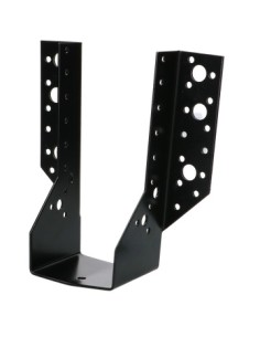 Joist hanger U-shaped to Wings External 75X182 Black Zinc...