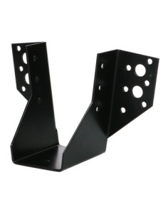 Joist hanger U-shaped to Wings External 50X100 Black Zinc...