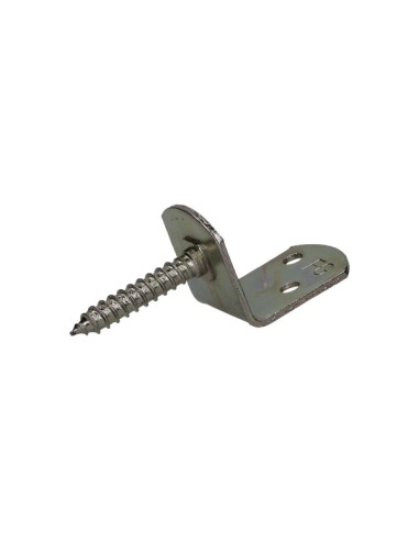 1 x Set of 4 L-shaped braid panel brackets with...