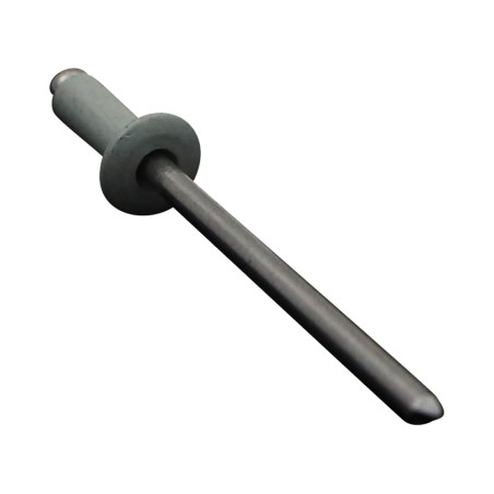 1 x Rivet alu 3.2X8 Flat Head YOUR Ral7035/Light Grey