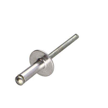 1 x Blind rivets Aluminium Stahlgewinde 4.8X25 Thickness Of Panel 15 to 20 Large Head ALX