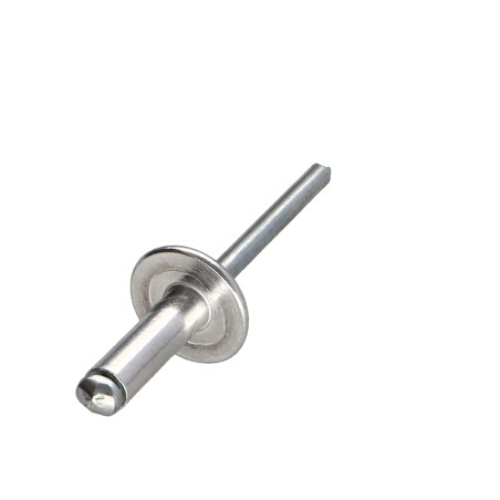 1 x Blind rivets Aluminium Stahlgewinde 5X16 Head EXTRA Large