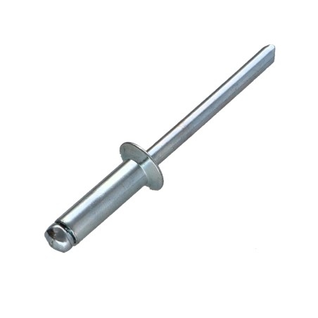 1 x Rivet Steel/ steel ZING 3.2X6 Thickness Of Panel 1 to 3 Countersunk Head