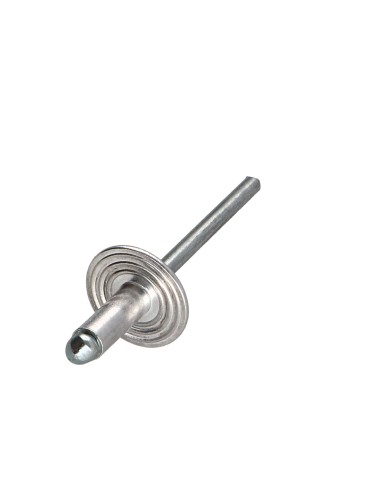 1 x Blind rivets Aluminium Stahlgewinde 4X12...