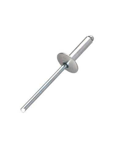 1 x Blind rivets Aluminium Stahlgewinde 4.8X10...