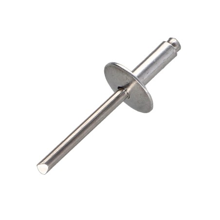 1 x Rivet alu 4.8X10 Thickness Of Panel 3 to 5 Extra Large Head YOUR