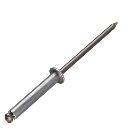 1 x Rivet Aluminium /NIROSTAR 5X30 Flat Head
