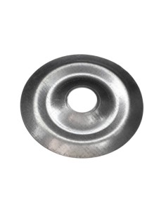 Flat rosette 25 Zinc Plated