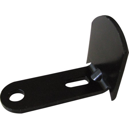 1 x Adjustable long angled strike plate for shutter espagnolette 35MM Black