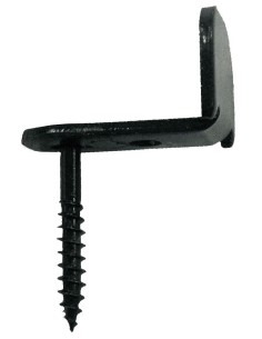 Angled strike plate with screw for shutter espagnolette...