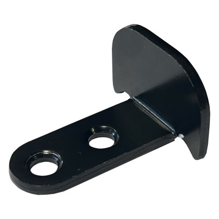 1 x Angled bevel for shutter espagnolette 25MM Black