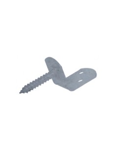 L-shaped bracket for woven panel with screw 30X2 Hot Dip...
