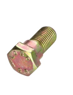 Seat belt screws 7/16" X 24 Yellow Zinc
