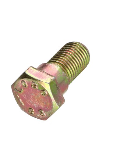1 x Seat belt screws 7/16" X 24 Yellow Zinc