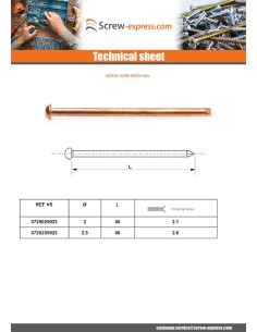 Bodywork nail Cover 2X50 2
