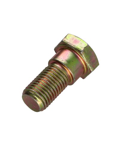 1 x Seat belt screws 7/16" X 24 Yellow Zinc