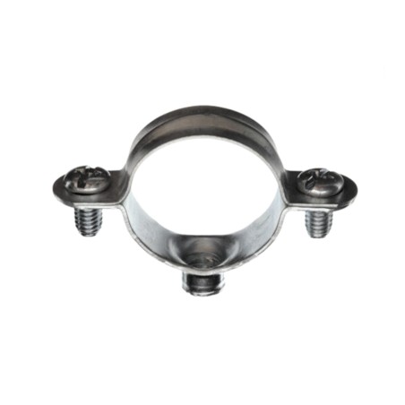 1 x Metal hose clamp M7X150 Diameter 40 Zinc Plated