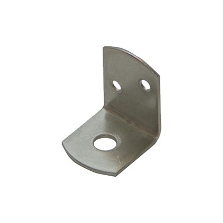 1 x Set of 4 L-shaped braid panel brackets without screw 35X30X40 Stainless Steel A2