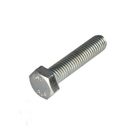 1 x Machine Screw Hexagonal Head M7X60 Class 8.8 Zinc Plated Pitch 100