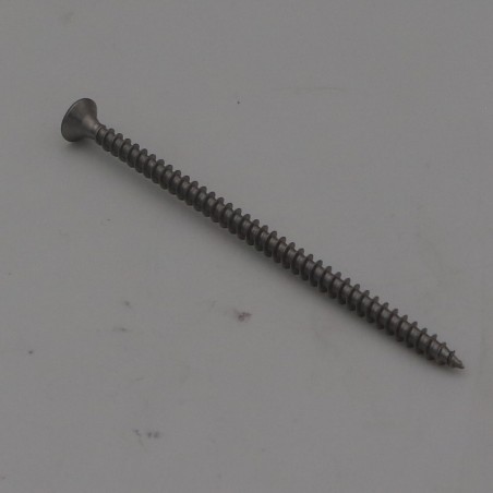 1 x Chipboard Screw Stainless Steel A2 Countersunk Head Pozi 5X100 Partial Thread