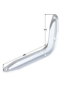 Shelf bracket 177X340 White 2