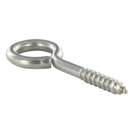 1 x Piton Wood Stainless Steel A4 10X125 Thread Length: 76 Eye 30