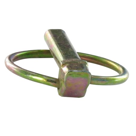 1 x Shaft Lock Pin Yellow Zinc 8