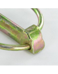 Shaft Lock Pin Yellow Zinc 8 2