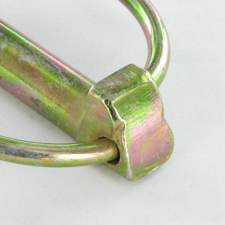 1 x Shaft Lock Pin Yellow Zinc 8