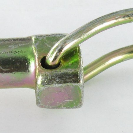 1 x Shaft Lock Pin 4.5X40 For tube of 3 Yellow Zinc