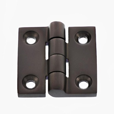 1 x Hinge Square 38X38 Stainless Steel A4 Black