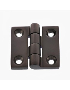 Hinge Square 50X50 Stainless Steel A4 Black