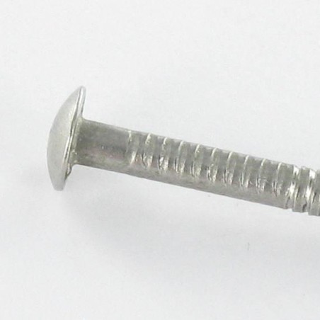 1 x Kg of nails Stainless Steel A2 Round Head RINGED 2.2X50