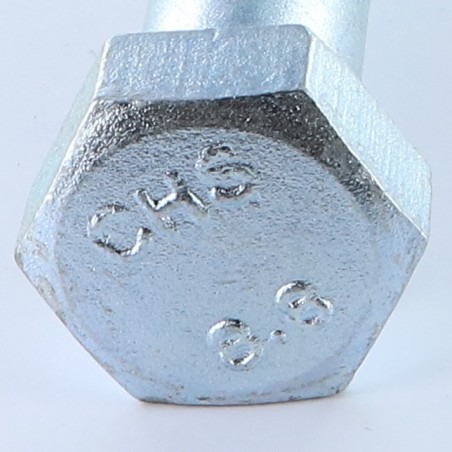 1 x Bolt Partial Thread Hexagonal Head M20X280 Class 8.8 Zinc Plated